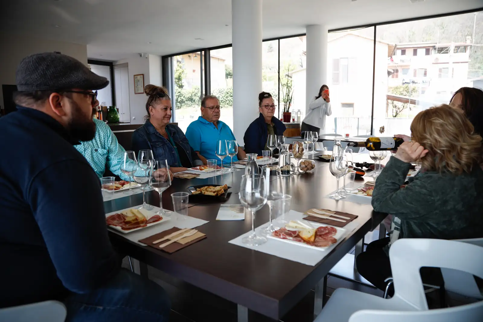 La Locanda del Ruspante Italian wine tasting